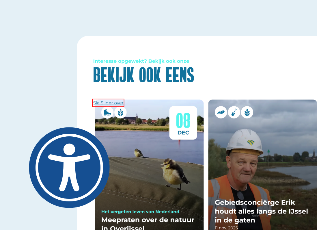 Drempelvrij webdesign zwolle voorbeeld